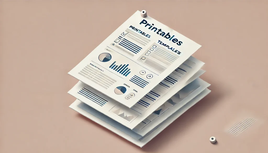 Digital Product - Printable and Templates